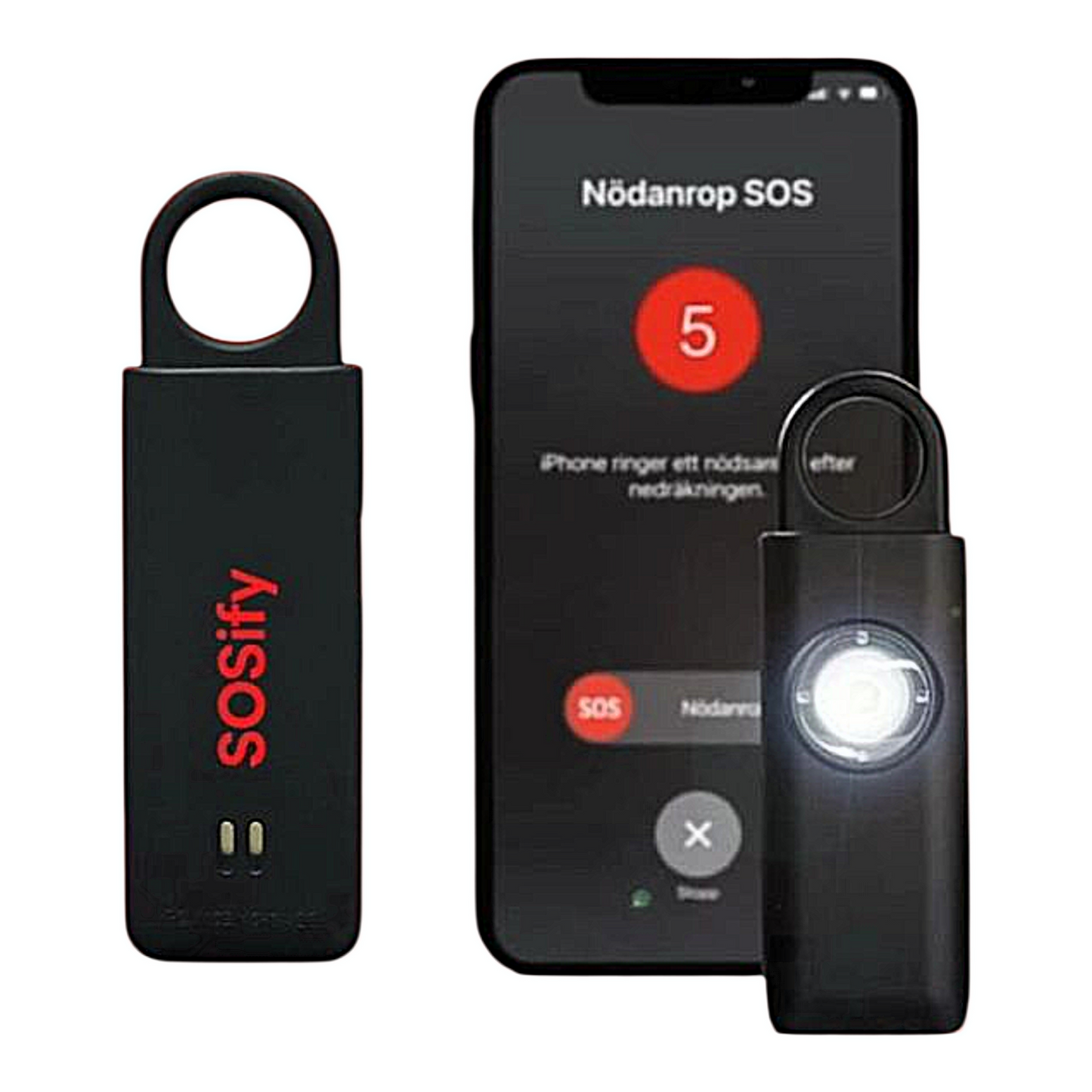 SOSify Personligt Säkerhetslarm